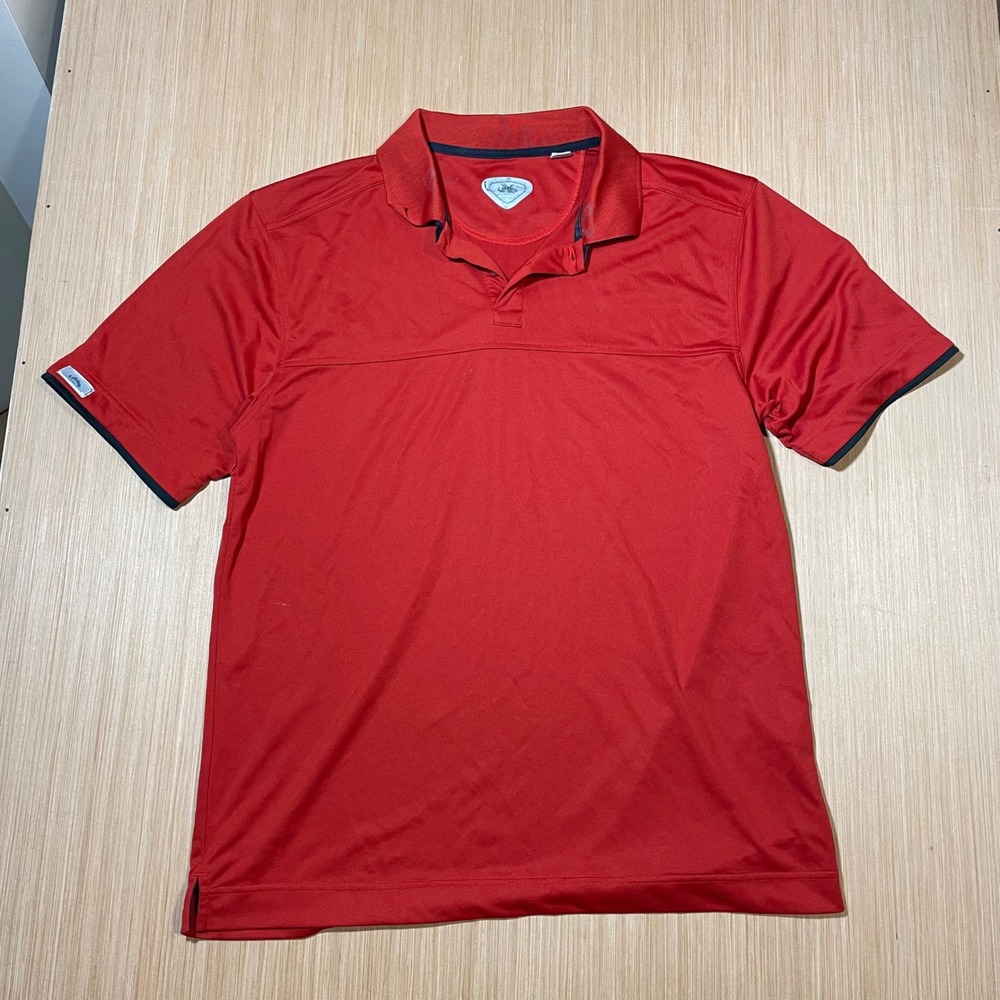 Callaway Golf Polo Mens XL Red X Series Performance Short Sleeve Shirt